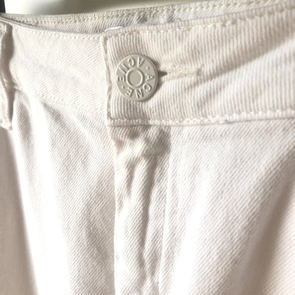 ACNE Kex Optic White Jeans Excellent Condition - Picture 6 of 13